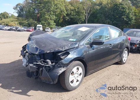 2016 Kia Forte Lx from USA, damaged, VIN KNAFK4A64G5501403